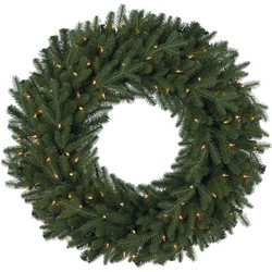 Northern Spruce krans 60 cm met warm LED kerstboom