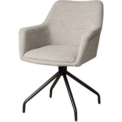 Tower living Ortana swivel armchair - Alpine steel 149