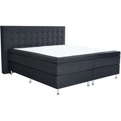 Larson - Boxspring Oslo - Donkergrijs - 180x210