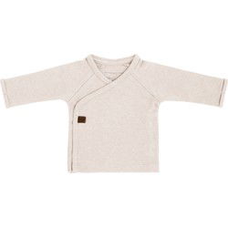 Baby's Only Overslagtruitje Melange - Warm Linen - 44 - 100% ecologisch katoen