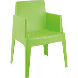 PLEMO design stoel 66x55x80 cm Groen