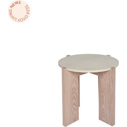 Oyoy Salontafel Lune wit marmer 50cm