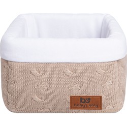 Baby's Only Commodemandje Cable - Beige - 18x18x18 cm