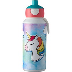 Drinkfles pop-up campus 400 ml unicorn