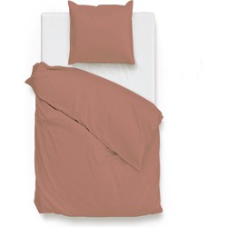 Zo!Home Dekbedovertrek Satinado Canyon Rose 140 x 200 220 cm + 1 sloop 60 x 70 cm