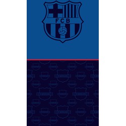 Strandlaken - F.C. Barcelona - Blauw - 70x140 cm