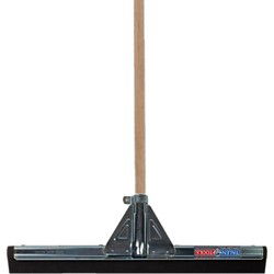 Talen Tools Vloer/douche trekker - rubber 45 cm - houten steel 140 cm - Vloertrekkers