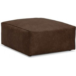 COYOT design bank poef 97x97x45 cm Bruin