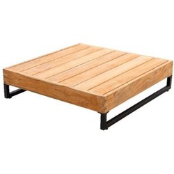 Yasashii coffee table low teak