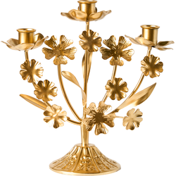 Beliani RAMADA - Kandelaar-Goud-IJzer