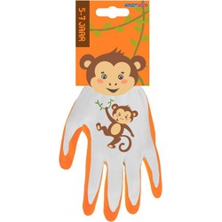 Talen Tools Tuinhandschoenen - kinderen - 5-7 jaar - aap - Werkhandschoenen