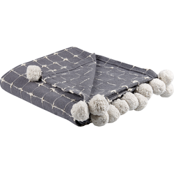 YASAM - Plaid - Gebroken wit - 125 x 150 cm - Katoen