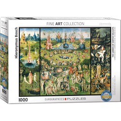 Eurographics Eurographics puzzel The Garden of Earthly Delights - Jheronimus Bosch - 1000 stukjes