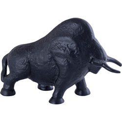 PTMD Decoratieve Standbeeld Ebeny - 23x9x12 cm - Aluminium - Zwart