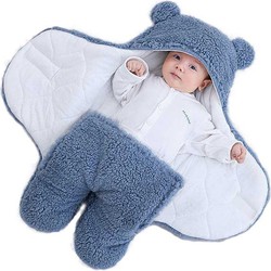 Unique Living | Baby slaapzak Teddy 70x80cm blue