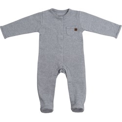 Baby's Only Boxpakje met voetjes Melange - Grijs - 62 - 100% ecologisch katoen