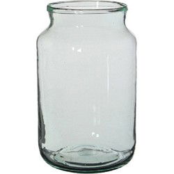 Mica Decorations Vaas - cilinder - glas - 18 x 30 cm - Vazen