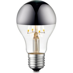 Home sweet home kopspiegellamp LED E27 4W - helder/chroom