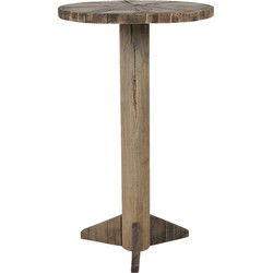 Clayre & Eef Bijzettafel Bruin Hout