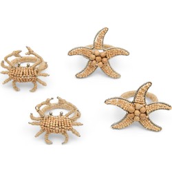 Sealife Napkin Ring Set of 4 