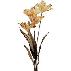 Clayre & Eef Kunstbloem 60 cm Beige Kunststof
