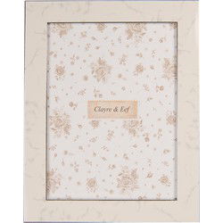 Clayre & Eef Fotolijst Beige Kunststof