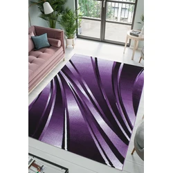 Jaden Modern Paars vloerkleed - Laagpolig - 80 X 150 CM