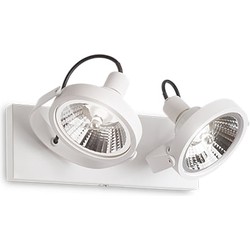 Ideal Lux Glim - Moderne Witte Plafondlamp - Stijlvol Design