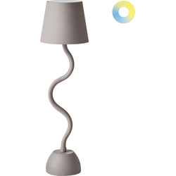 Beliani VOUGA - Tafellamp-Beige-IJzer