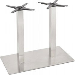 KARO DUBBELE tafelpoot 100x50x73 cm Grijs