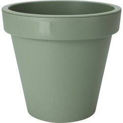 Pro Garden Plantenpot - Tuin - kunststof - groen - D40 cm - Plantenpotten
