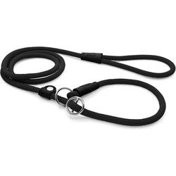 MORSO HONDENRIEM RETRIEVERLIJN SOFT ROPE GERECYCLED ZWART 170X1 CM