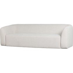 BePureHome Sloping 3-zits Bank - Polyester - Pearl Melange - 77x240x87