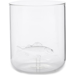 Long Island Fish Water Glass