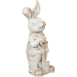 Beliani SIMARD - Tuinbeeld-Wit-Lichtbeton (MgO)