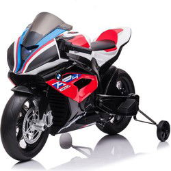 BMW HP4, 12V kinderaccu motor met rubberen banden en meer