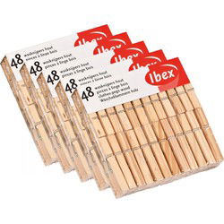 Wasknijpers - 240x - hout - knijpers - wasspelden - wasgoed ophangen - Knijpers