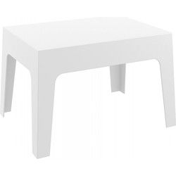 MARTO salontafel 77x56x43 cm Wit