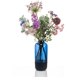 Seidenblumenstrauß lila Blumen Kunstpflanze exkl. Vase Kollektion - Driesprong Collection
