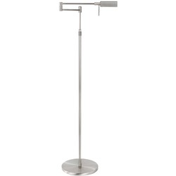 Moderne Metalen Highlight Mini Bari LED Vloerlamp - Grijs