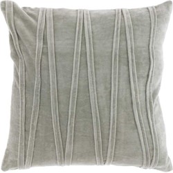 Unique Living - Kussen Milly 45x45cm Chateau Grey
