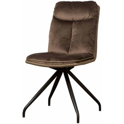 Tower living Rota swivel sidechair - Lush 822-227 Brown