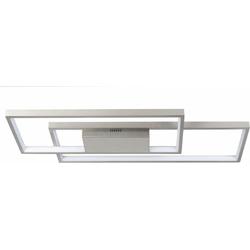 Highlight - Piazza - Plafondlamp - LED - 69 x 29  x 4,5cm - Nikkel