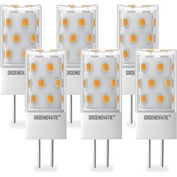 Groenovatie GY6.35 LED Lamp 5W Warm Wit Dimbaar 6-Pack