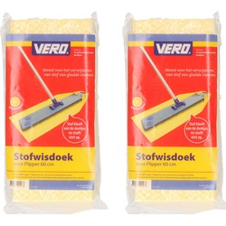 50x Vloerdoekjes citrus - voor VloerFlipper 60 cm - Vero - Vloertrekkers