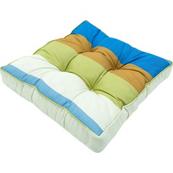 Madison - Loungekussen 47x47 - Multicolor - Vivero Azur