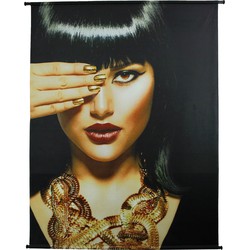 Wall Hanging Cleopatra Velvet Gold 140x170cm - HD Collection