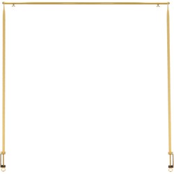 Esschert Design Tafelklem - goud - staal - 117-212 x 4 - 110 cm - Tafelklemmen