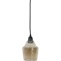Light & Living - Hanglamp Monica - 13.5x13.5x25 - Helder