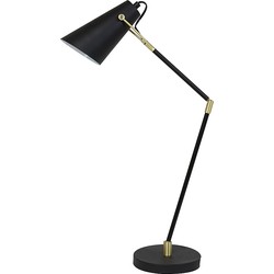 Light & Living Borre Bureaulamp - Zwart
